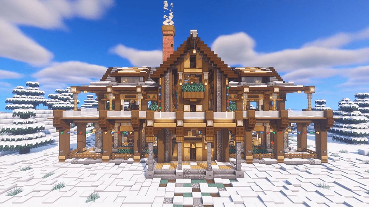 10 best Minecraft house designs for mountains