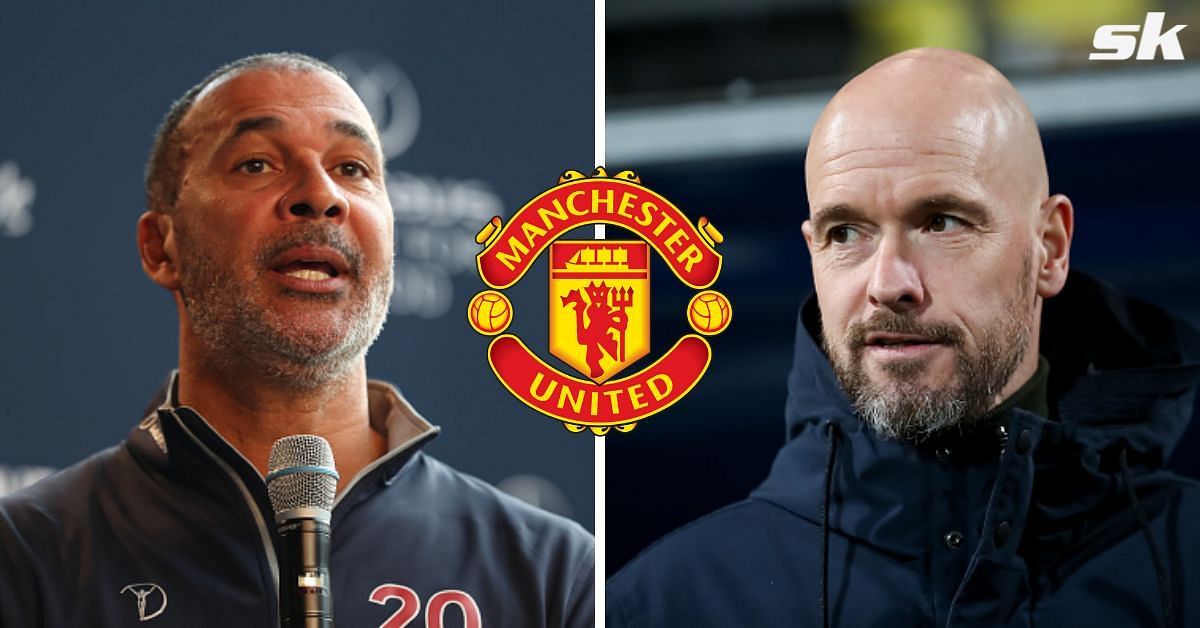 Ruud Gullit (L) believes Ten Hag could have a difficult time in England.