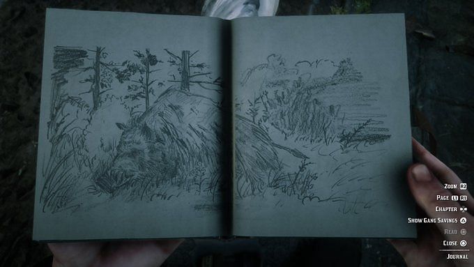 Modder brings ‘Red Dead Redemption 2’-esque sketchbook to Skyrim