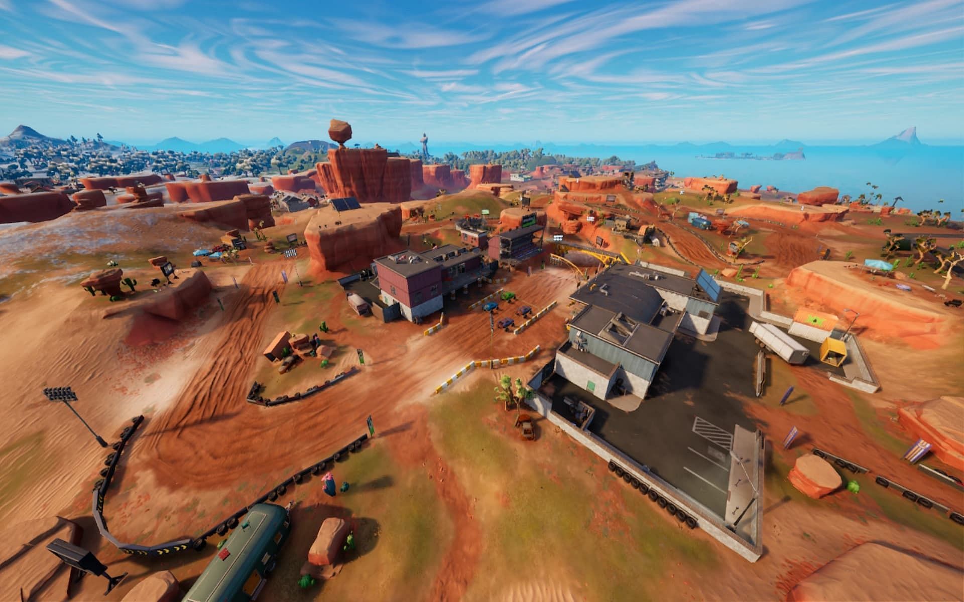 A look at Chonker&#039;s Speedway in Fortnite (Image via Epic Games)