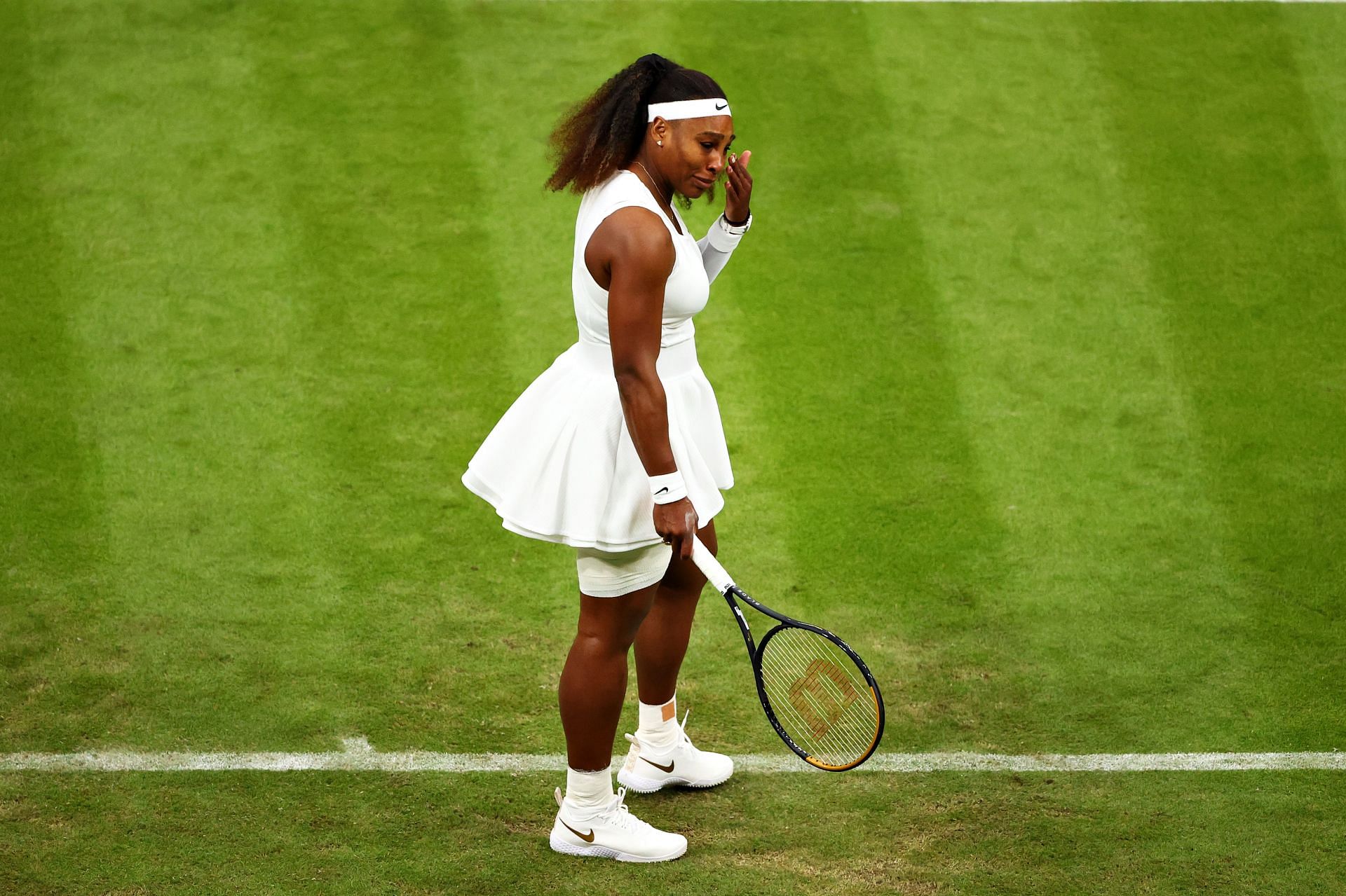 Serena Williams on Day Two: The Championships - Wimbledon 2021