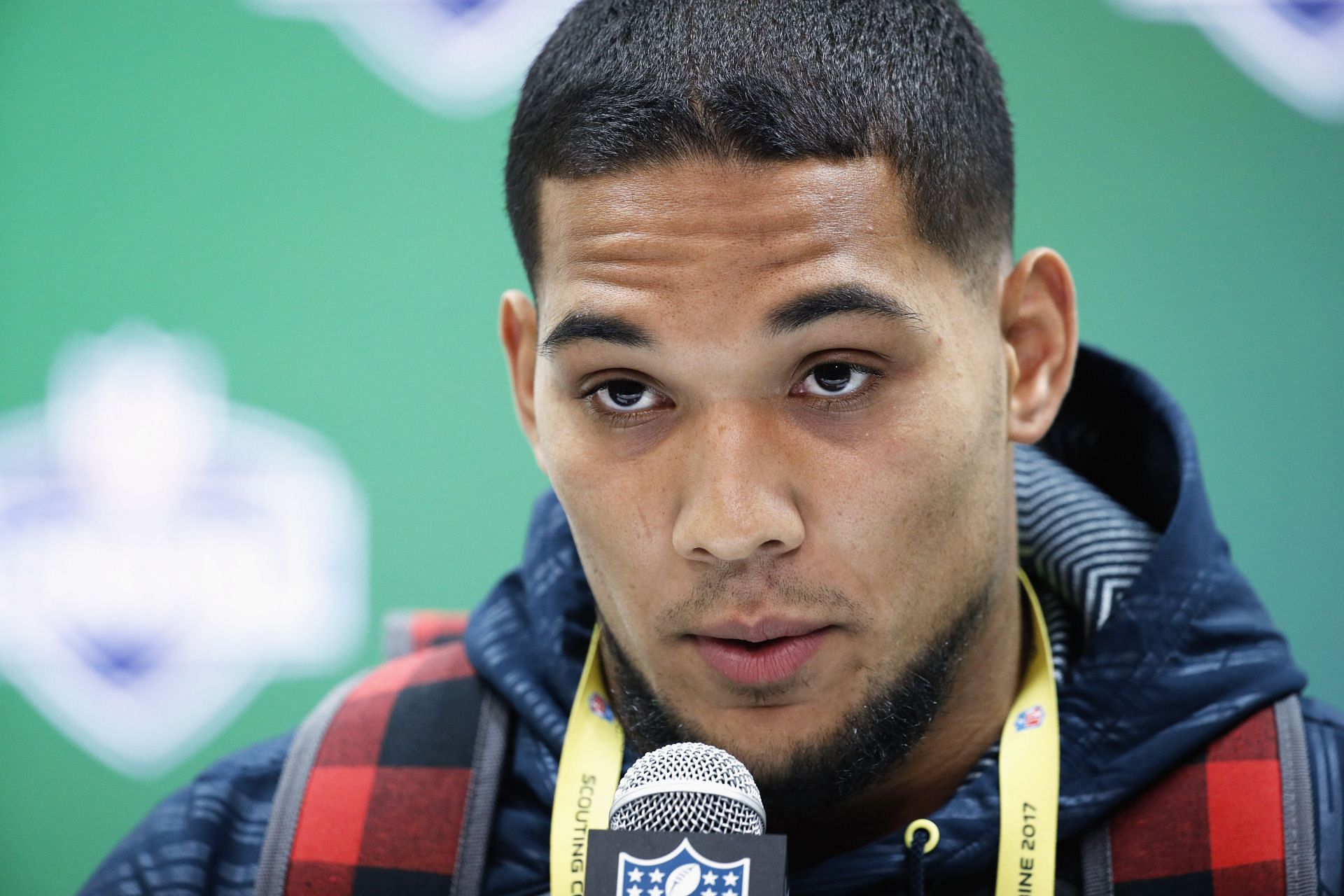 James Conner at the 2017 NFL Combine