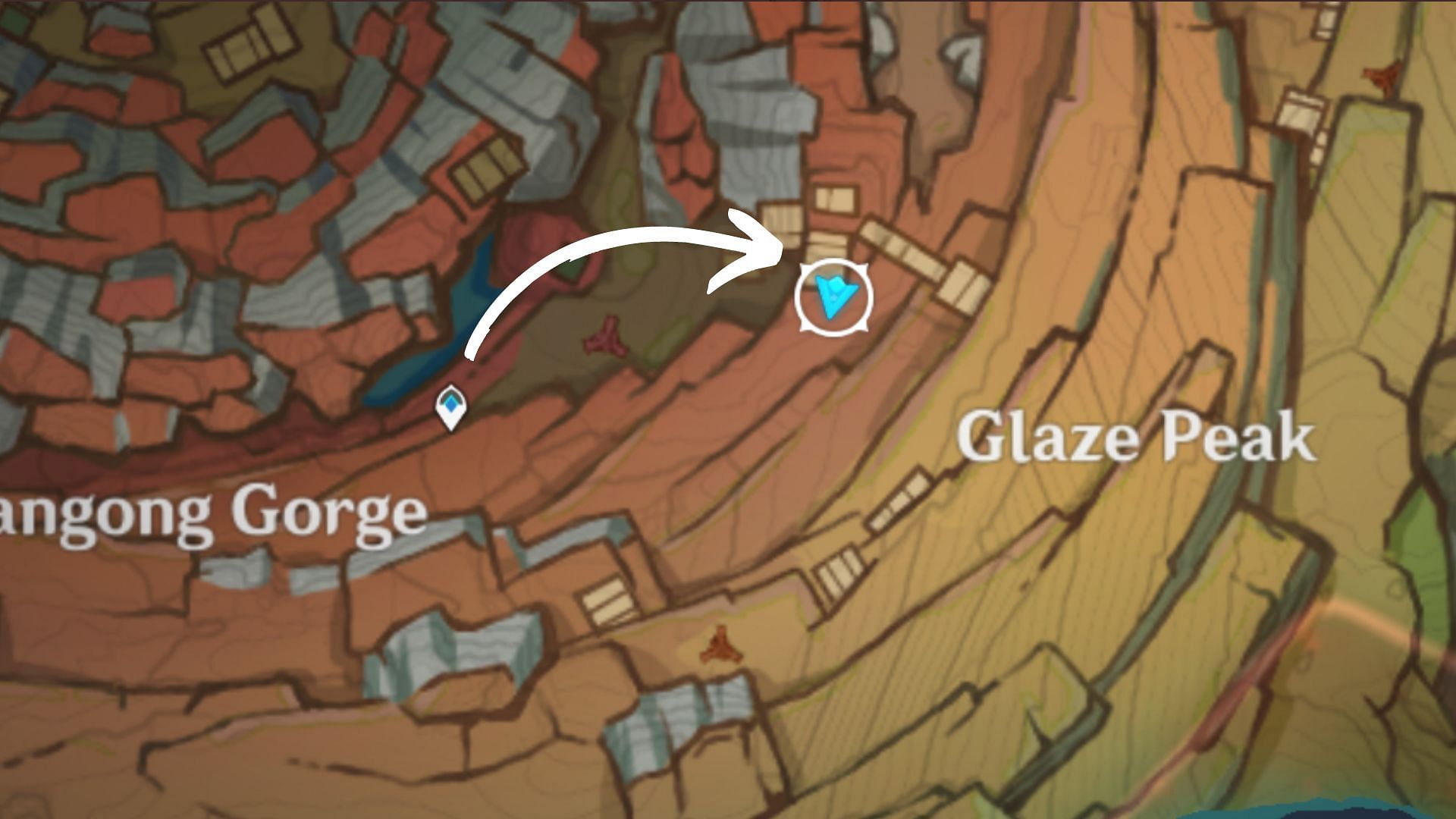 Location to trigger Undetected Infiltration quest (Image via Genshin Impact)