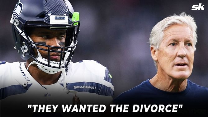 "They wanted the divorce" - NFL analyst claims Pete Carroll and Russell Wilson had enough of each other