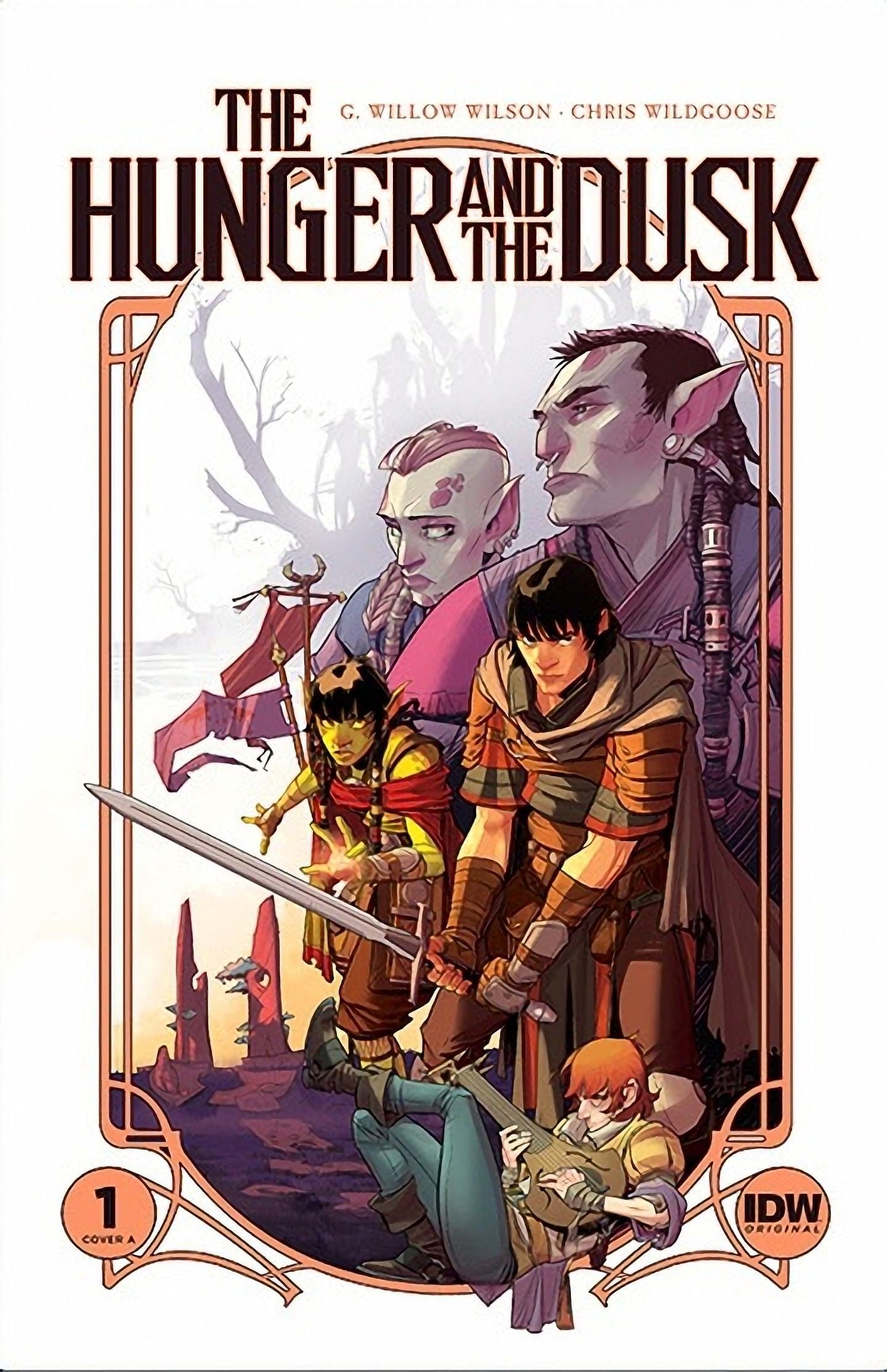 The Hunger and the Dusk&#039;s comic cover (Image via IDW Publishing)