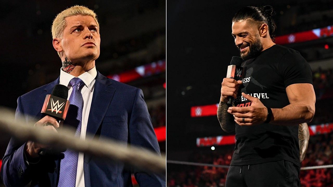 Cody Rhodes and Roman Reigns were on RAW this week