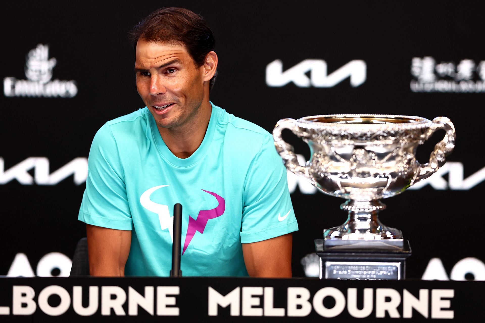 Rafael Nadal won the Australian Open this year