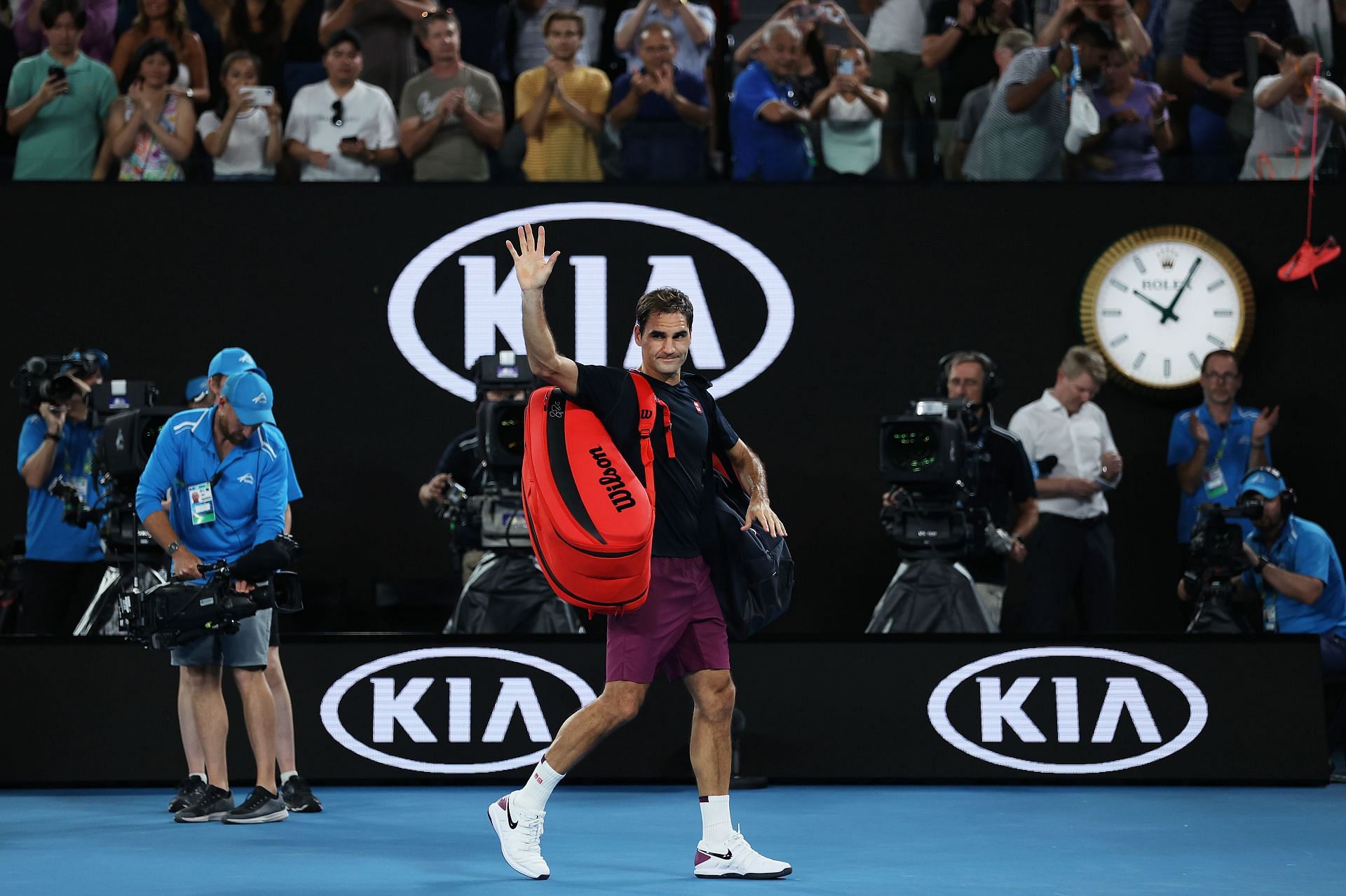 Roger Federer at 2020 Australian Open