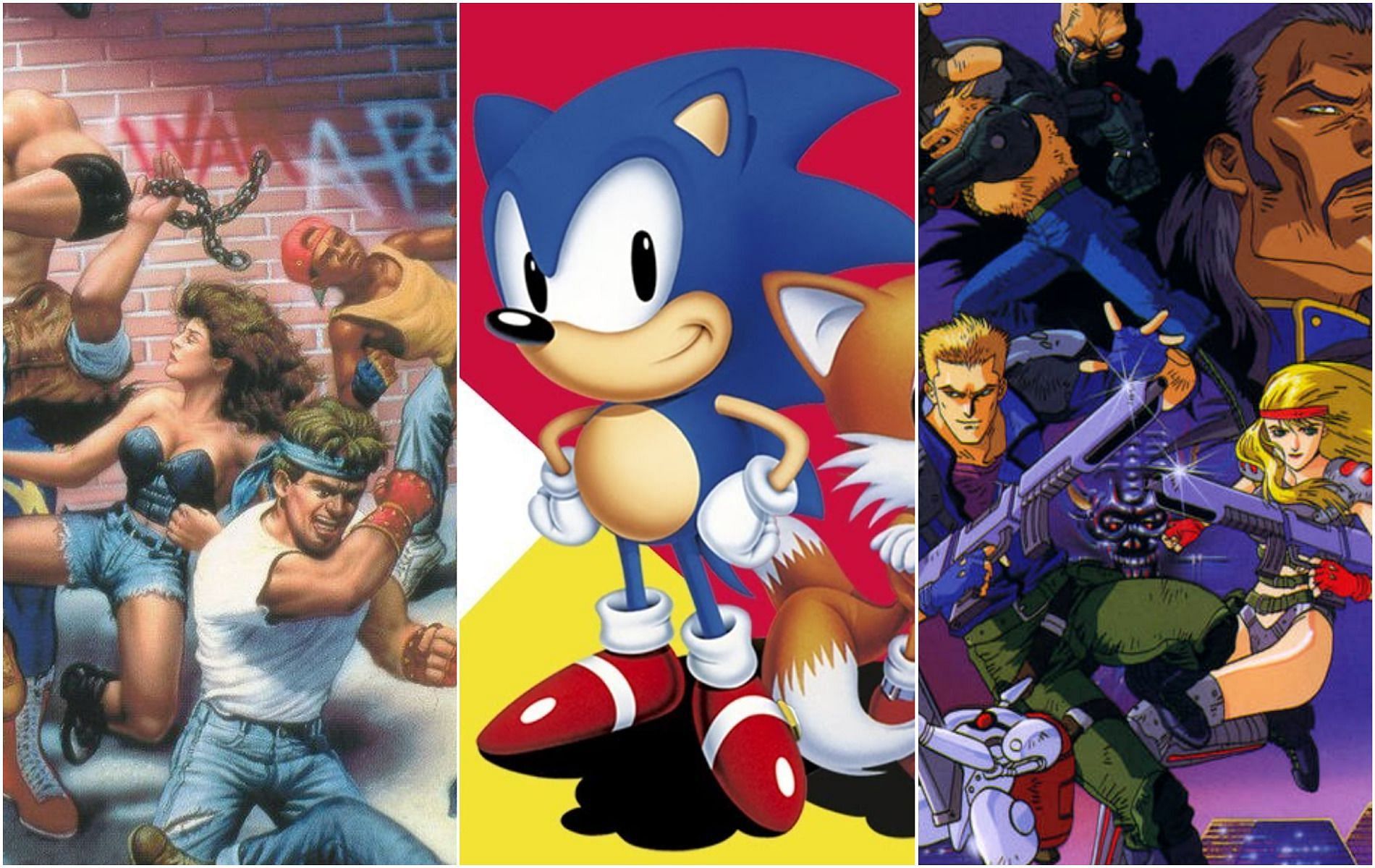 Relive the beloved SEGA classics with the Genesis games on Nintendo Switch Online (Images via SEGA/Konami)