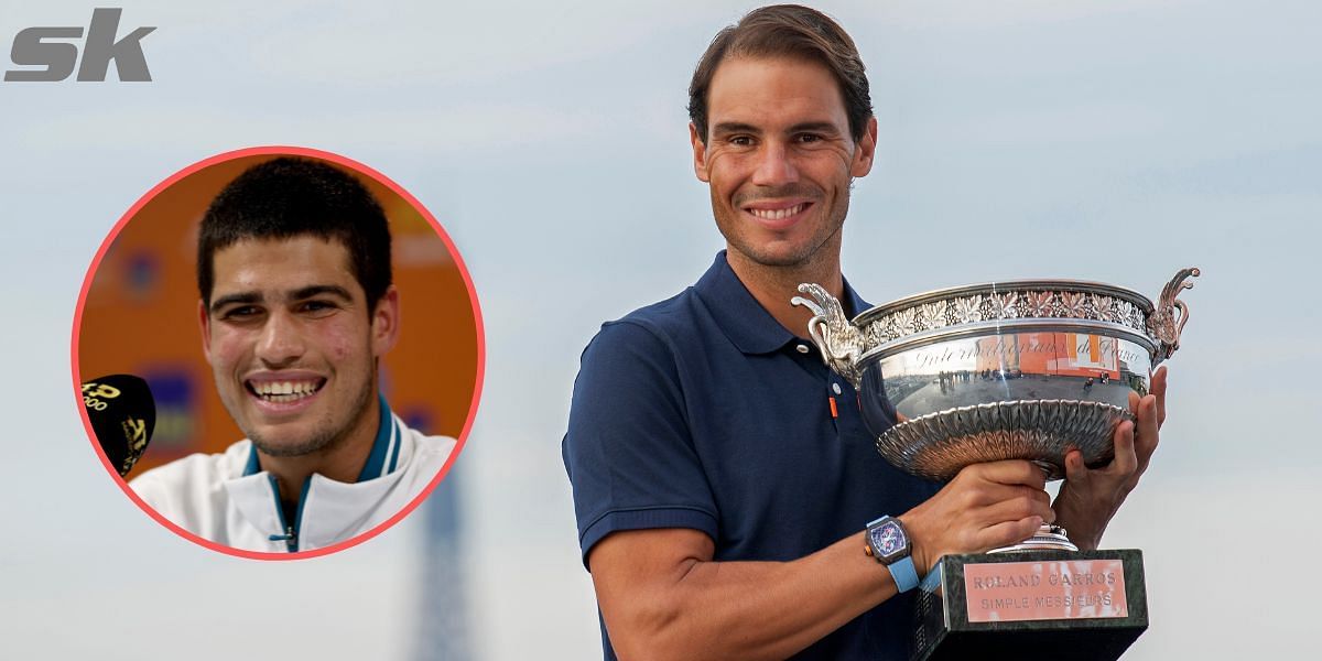 Carlos Alcaraz has broken into the top 10 at the same age as his idol Rafael Nadal
