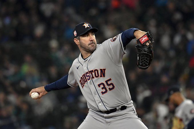 Houston Astros - Congratulations Justin Verlander on 3,000 career innings!  👏 JV is one of 17 pitchers in MLB history to reach both 3,000 innings  pitched and 3,000 strikeouts. #LevelUp