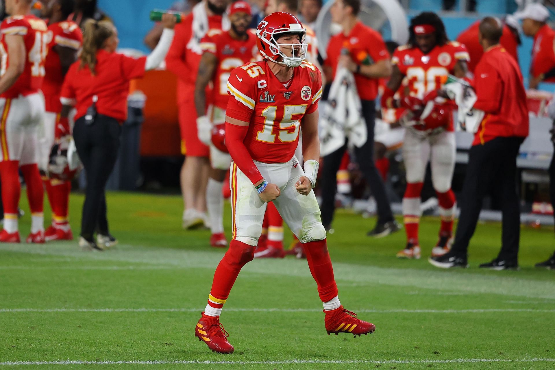 Kansas City Chiefs quarterback Patrick Mahomes