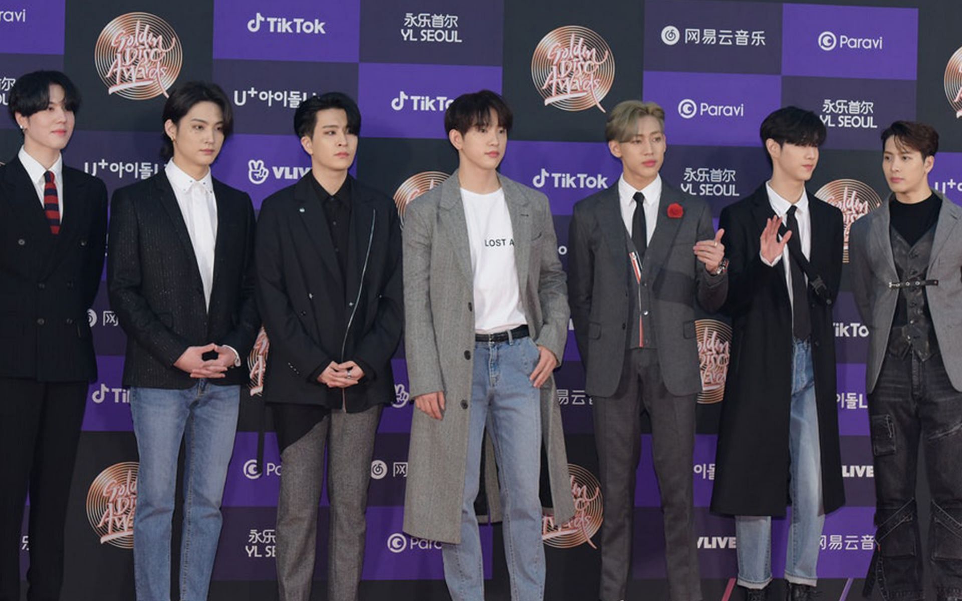 GOT7 is set to make a full comeback in May (Image via The Chosunilbo JNS/Getty Images)