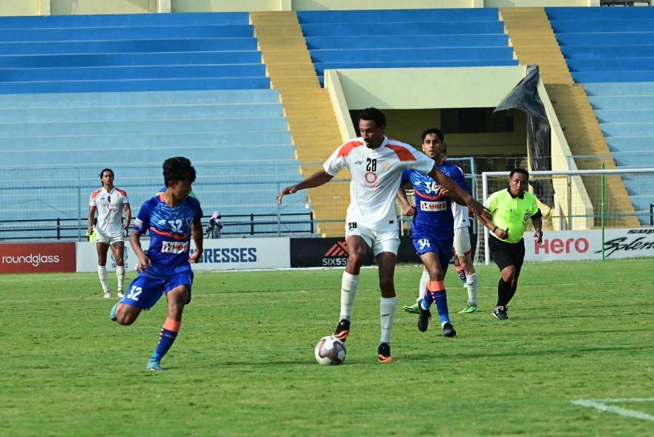 Kurtis Guthrie scored a goal and assisted twice for RoundGlass Punjab FC. (Image Courtesy: AIFF Media)