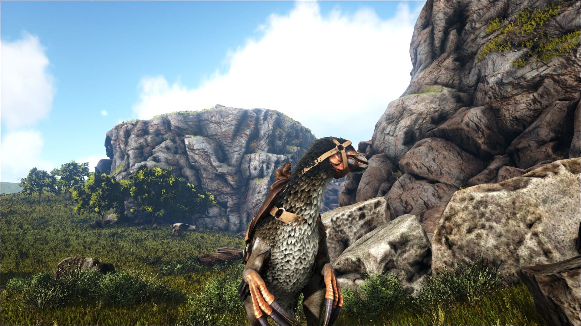 Tamed Therizinosaur (Image via Sportskeeda)