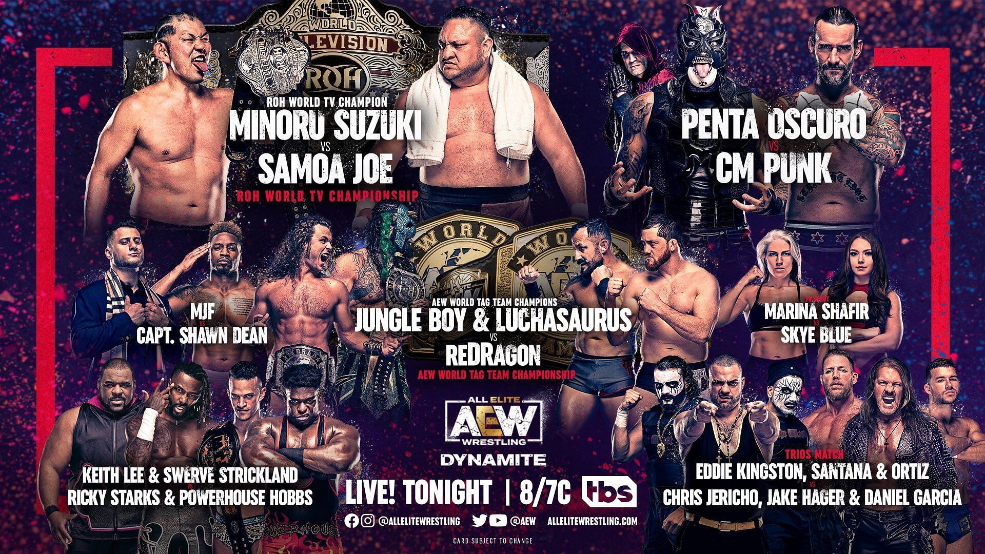 The AEW Dynamite card was stacked once again this week.