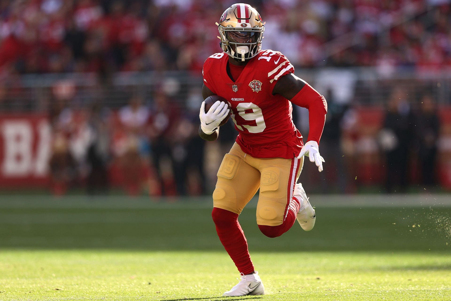 The receiver has requested a trade away from the 49ers