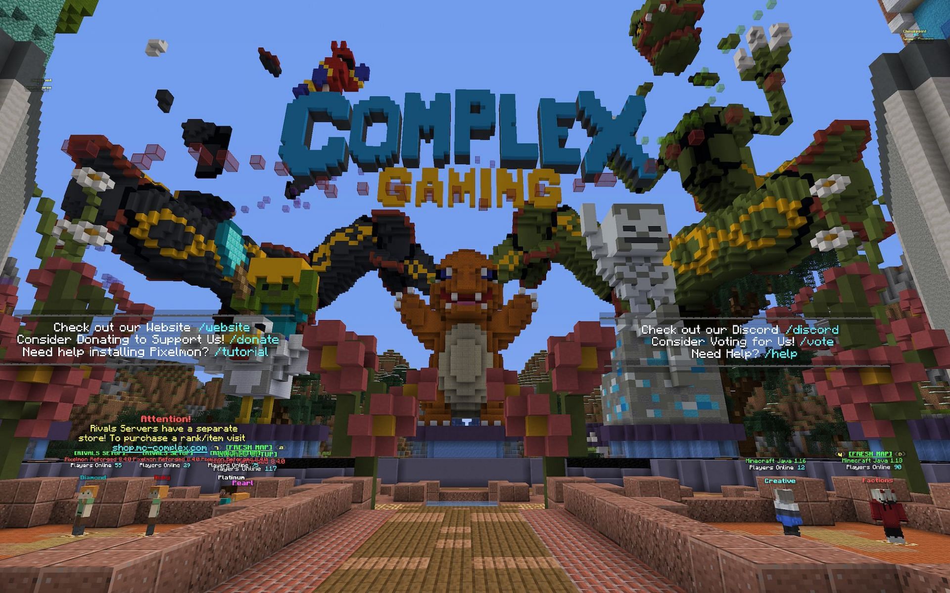 Complex Gaming [Image via Minecraft]