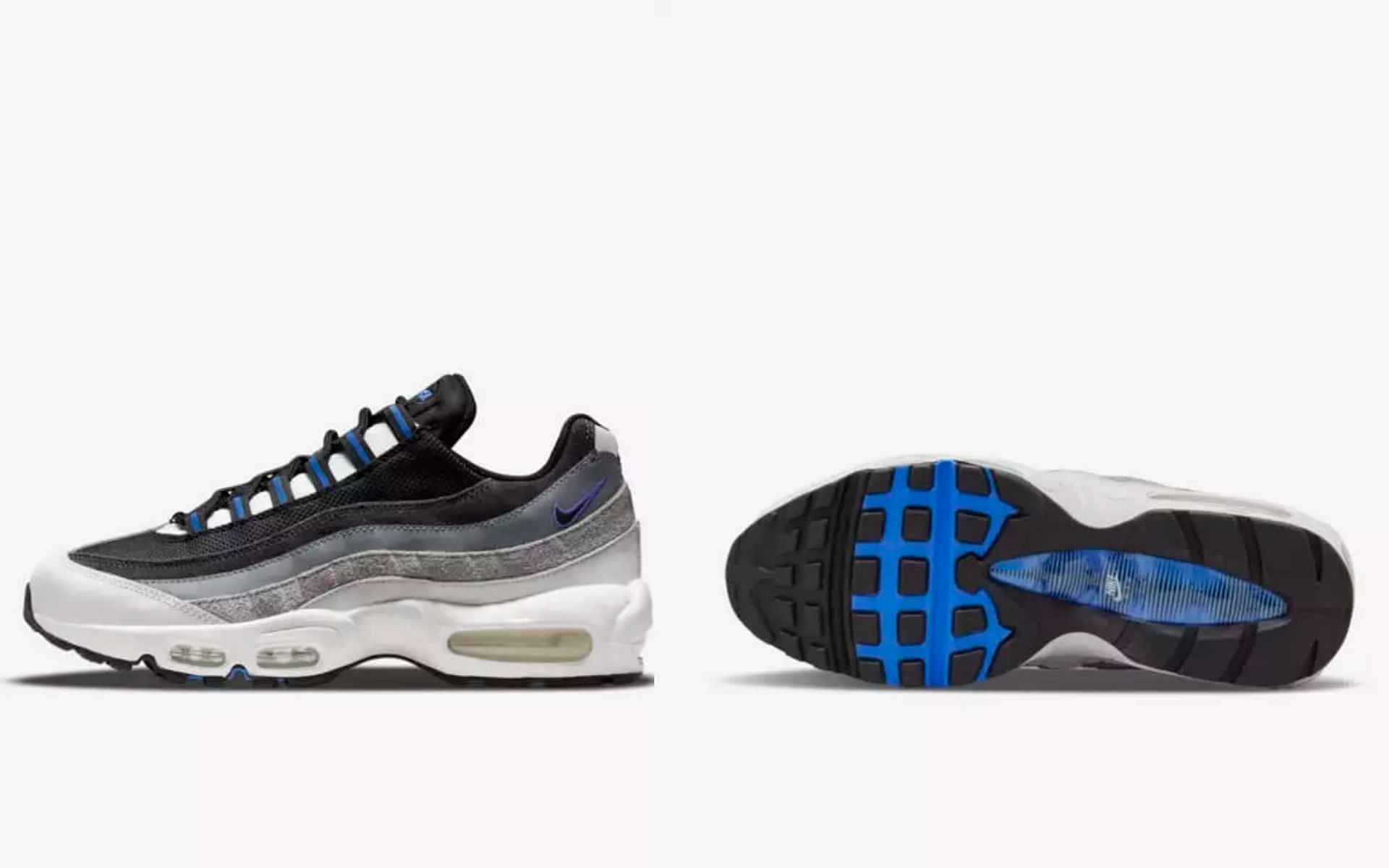 Air Max 95 &quot;Summit White and Wolf Grey&quot; (Image via Nike)