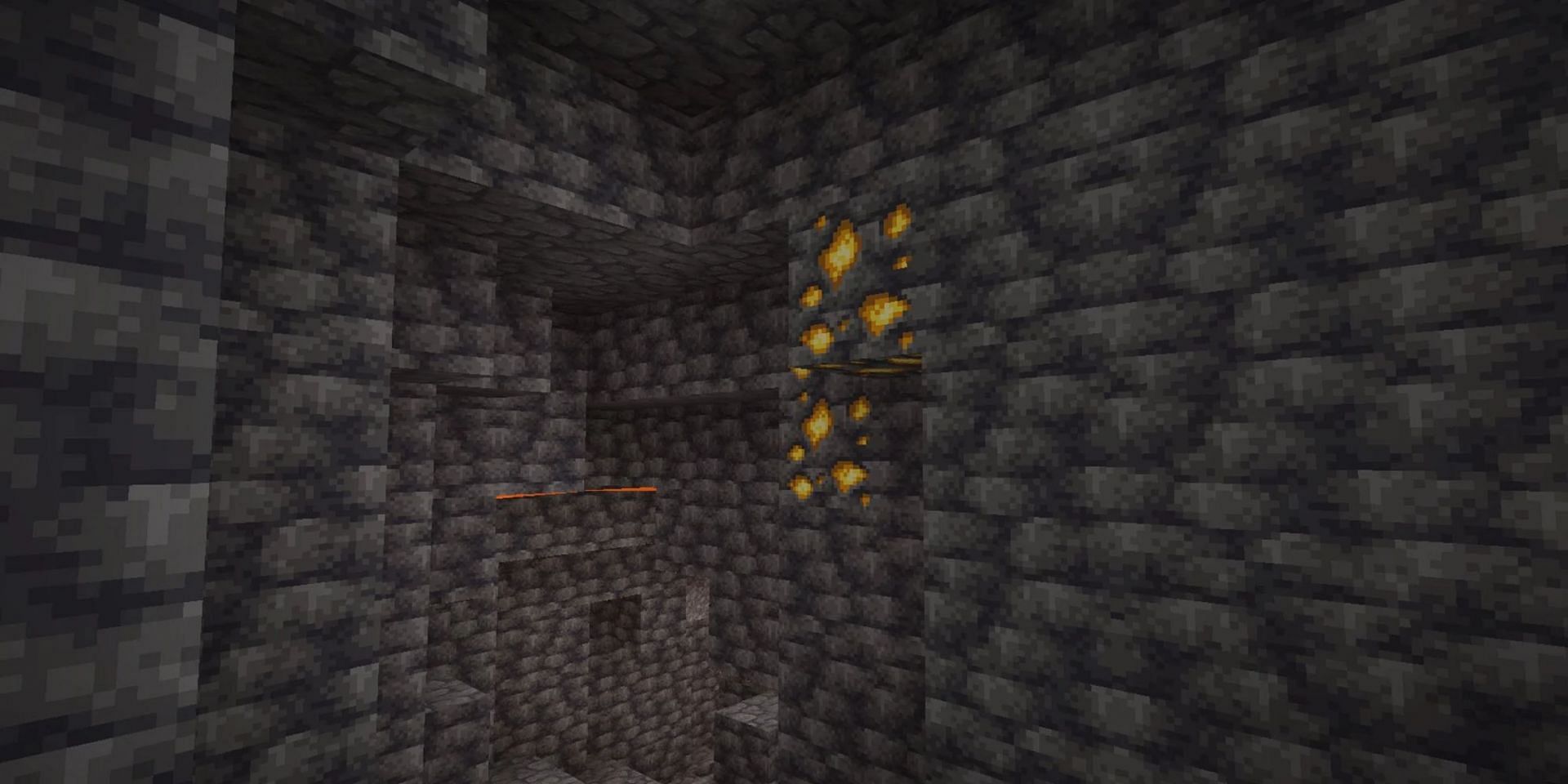Gold ore can now be quite common in the deepslate layers (Image via Mojang)