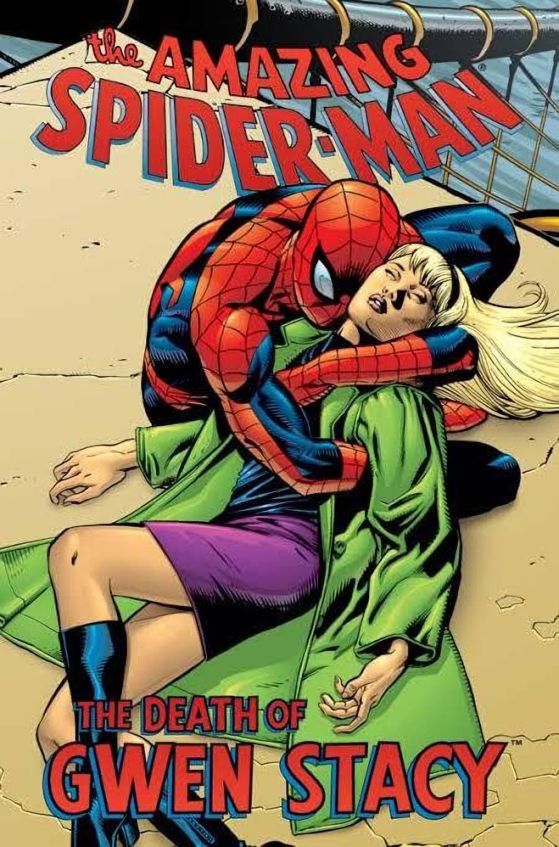 The Death of Gwen Stacy (Image via Marvel Comics)