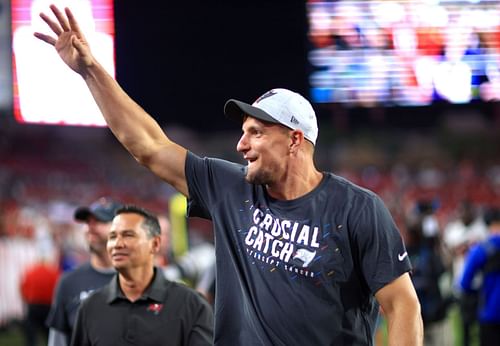 Tampa Bay Buccaneers tight end Rob Gronkowski