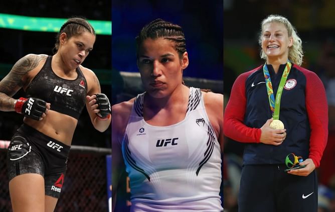 "You could visibly see how uncomfortable she was"- Julianna Peña comments on Amanda Nunes' reaction to claims of Kayla Harrison being ATT team captain
