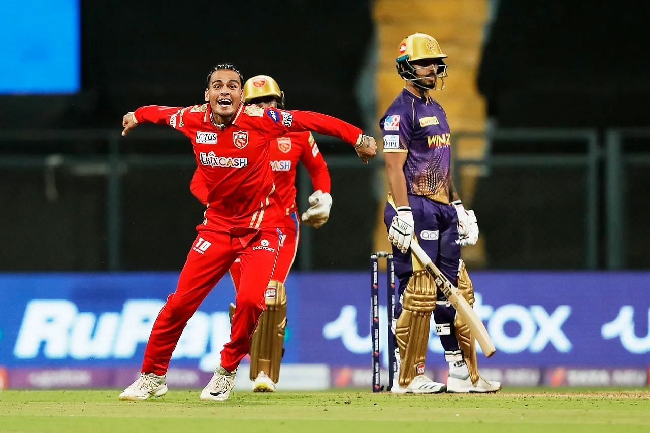 Rahul Chahar&#039;s brilliant bowling performance went in vain as Punjab Kings lost to Kolkata Knight Riders in IPL 2022 (Image Courtesy: IPLT20.com)