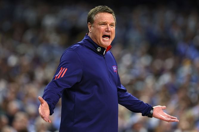 “North Carolina and Hubert Davis will always be in the conversation, but right now Bill Self has separated himself” - Seth Greenberg believes Bill Self can succeed Coach K as the face of college basketball
