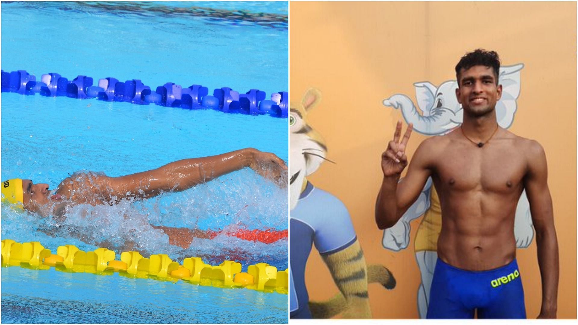 Khelo India University Games 2021: Swimmer Siva Sridhar wins seven gold (Pic Credit: Khelo India)