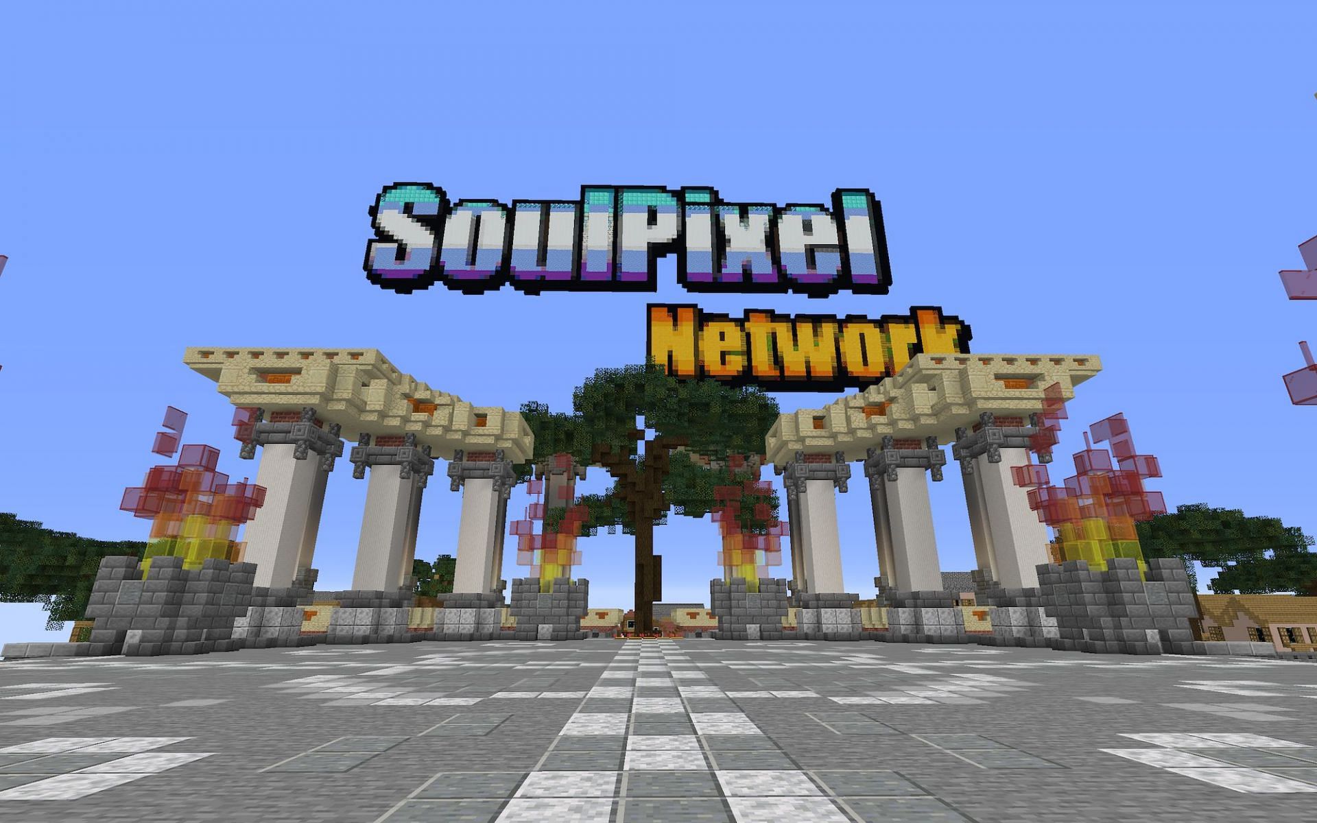 SoulPixel Network lobby [Image via Minecraft]