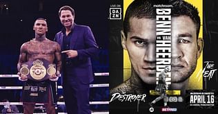"I train as if van Heerden is my world title fight" - Conor Benn talks to Eddie Hearn about upcoming bout