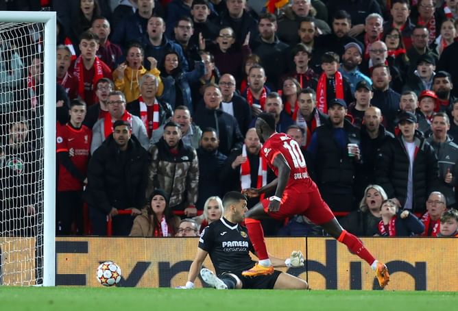 Liverpool 2-0 Villarreal: Player Ratings as Salah assists Mane for a beautiful goal to sink the Yellow Submarine | UEFA Champions League 2021-22