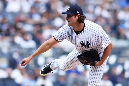 The New York Yankees pitcher, known for his intensity, was not very impressed at pre-game events at Yankee Stadium