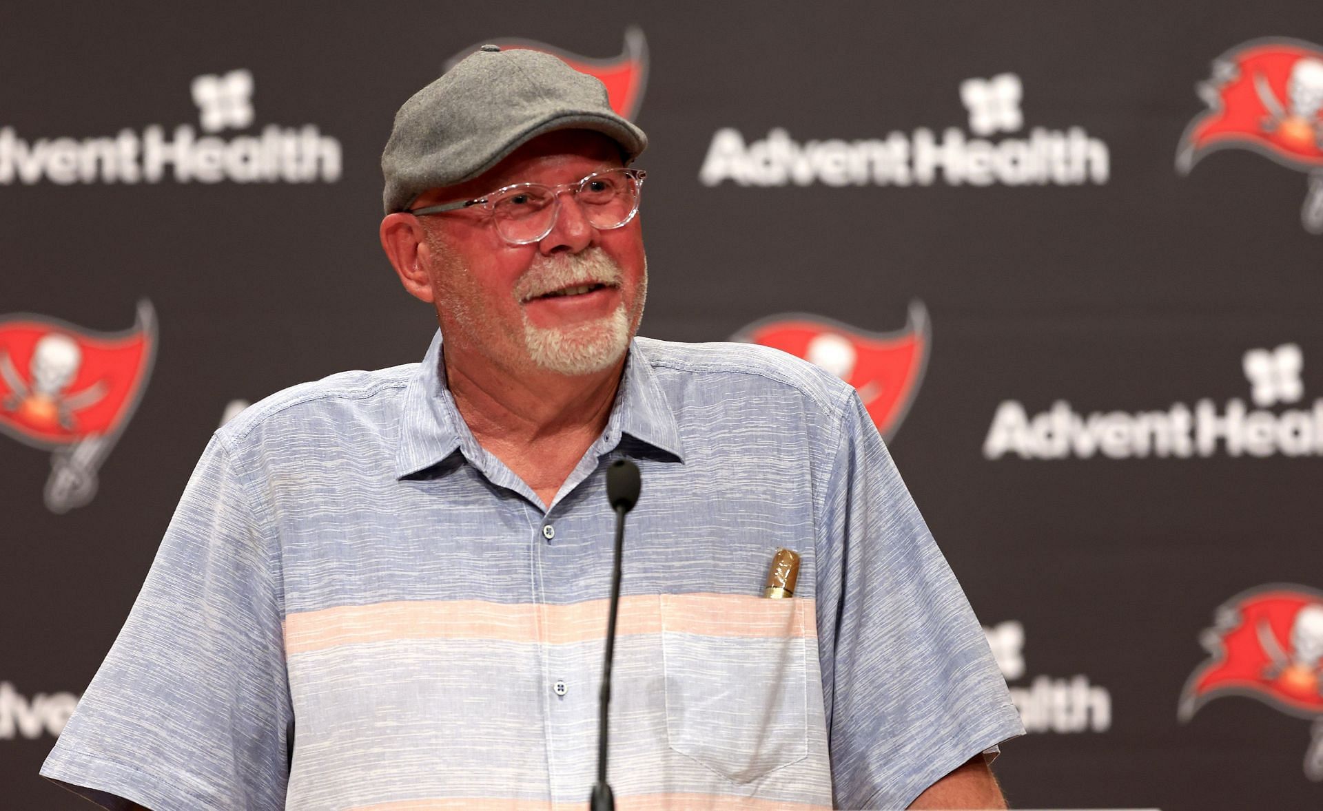 Arians at the Tampa Bay Buccaneers Press Conference