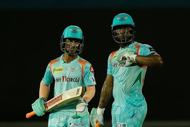"It was a bit tough" - Evin Lewis throws light on shifting to No. 4 after match-winning knock vs CSK