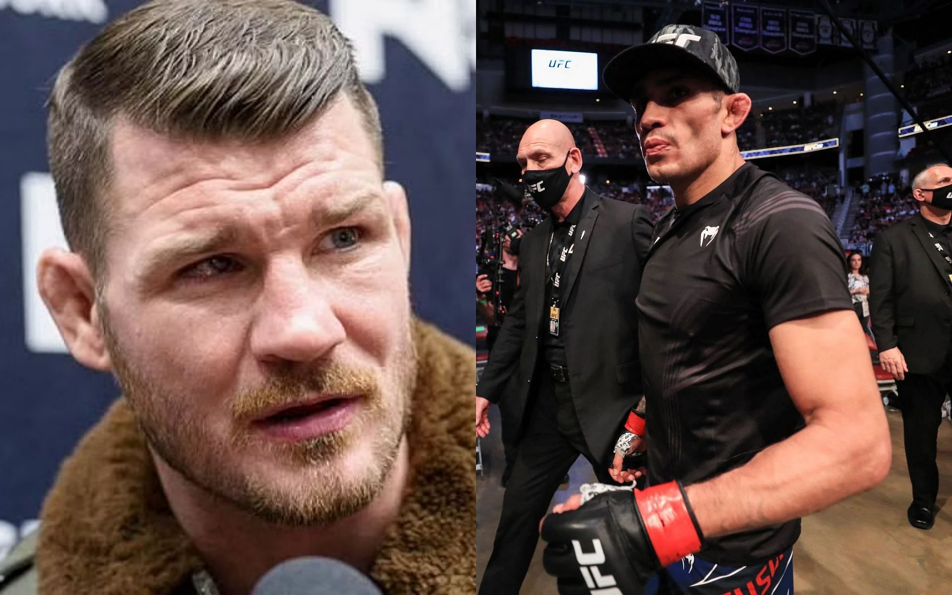 Michael Bisping (left) and Tony Ferguson (right)