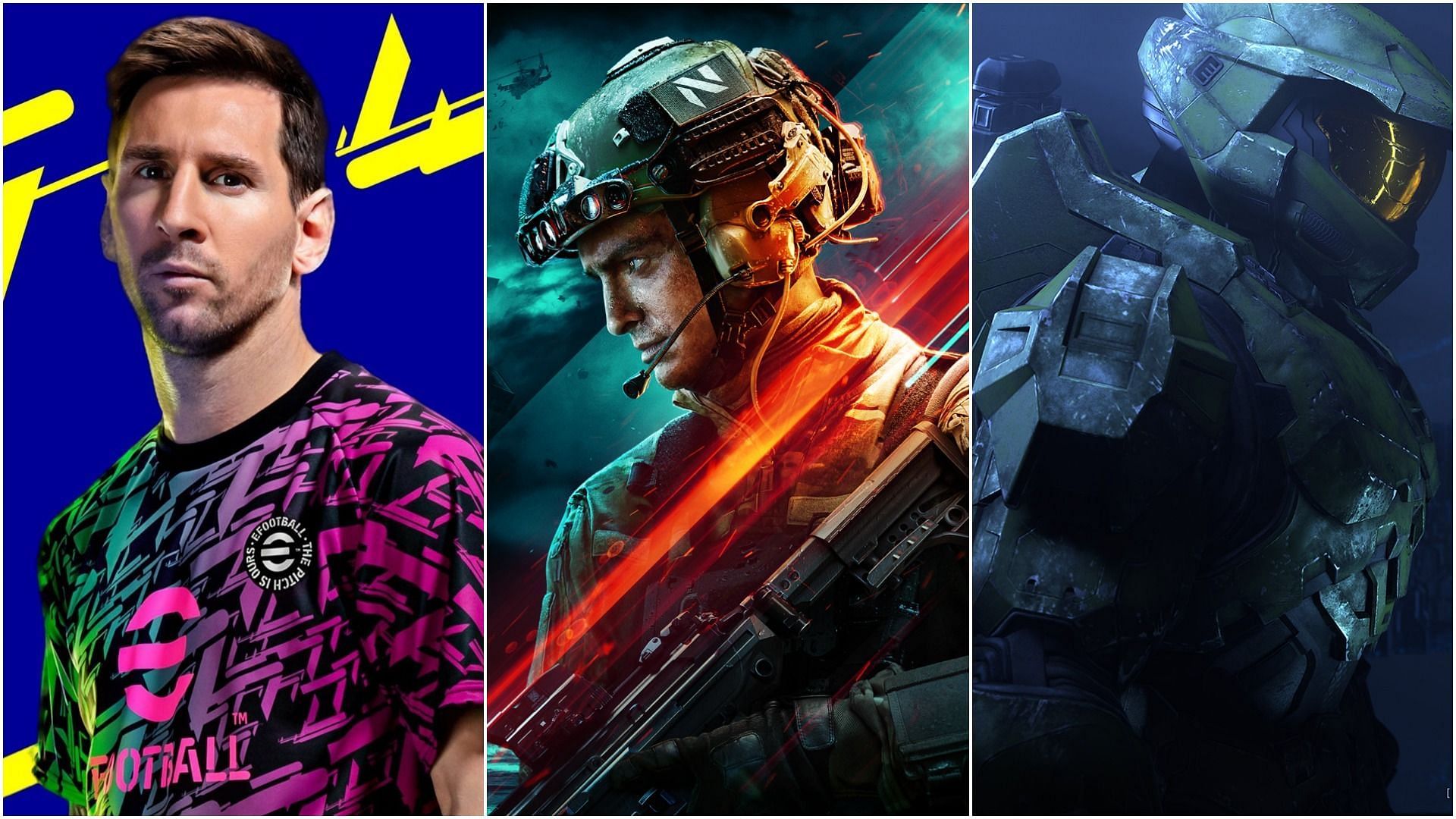 There are some video games that could come back in 2022 (Images via Konami, DICE, 343 Industries)