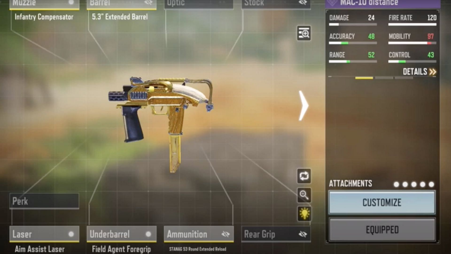 Players can get some pretty great weapon skins for their weapons in Call of Duty: Mobile (Image via Pyre O&#039;Maniac/YouTube)
