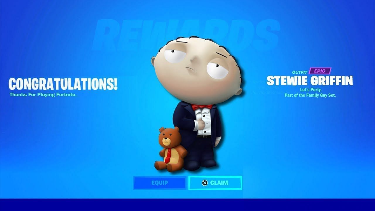 Family Guy Fortnite crossover may have leaked during the Unreal Engine