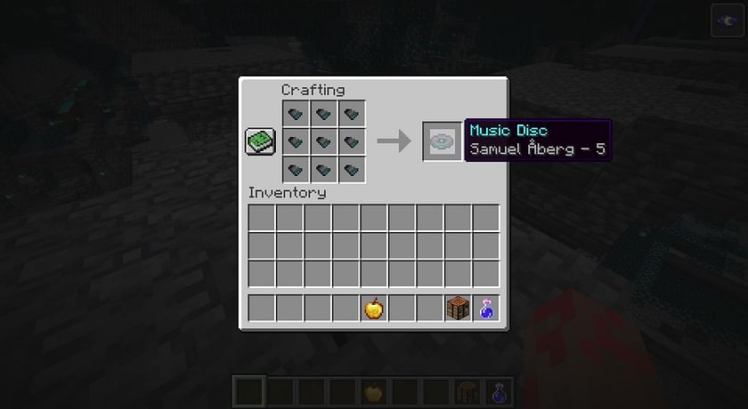 New music disc '5' and disc fragments in Minecraft snapshot 22w16b