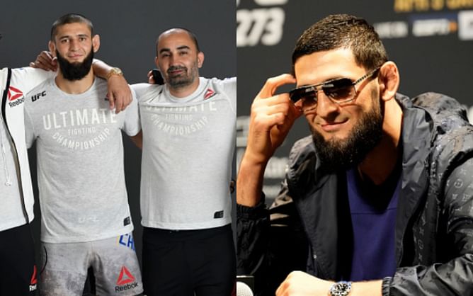 "Great fighters like Khabib and Makhachev would not have the chance" - Coach Andreas Michael responds to the doubters of Khamzat Chimaev's hype