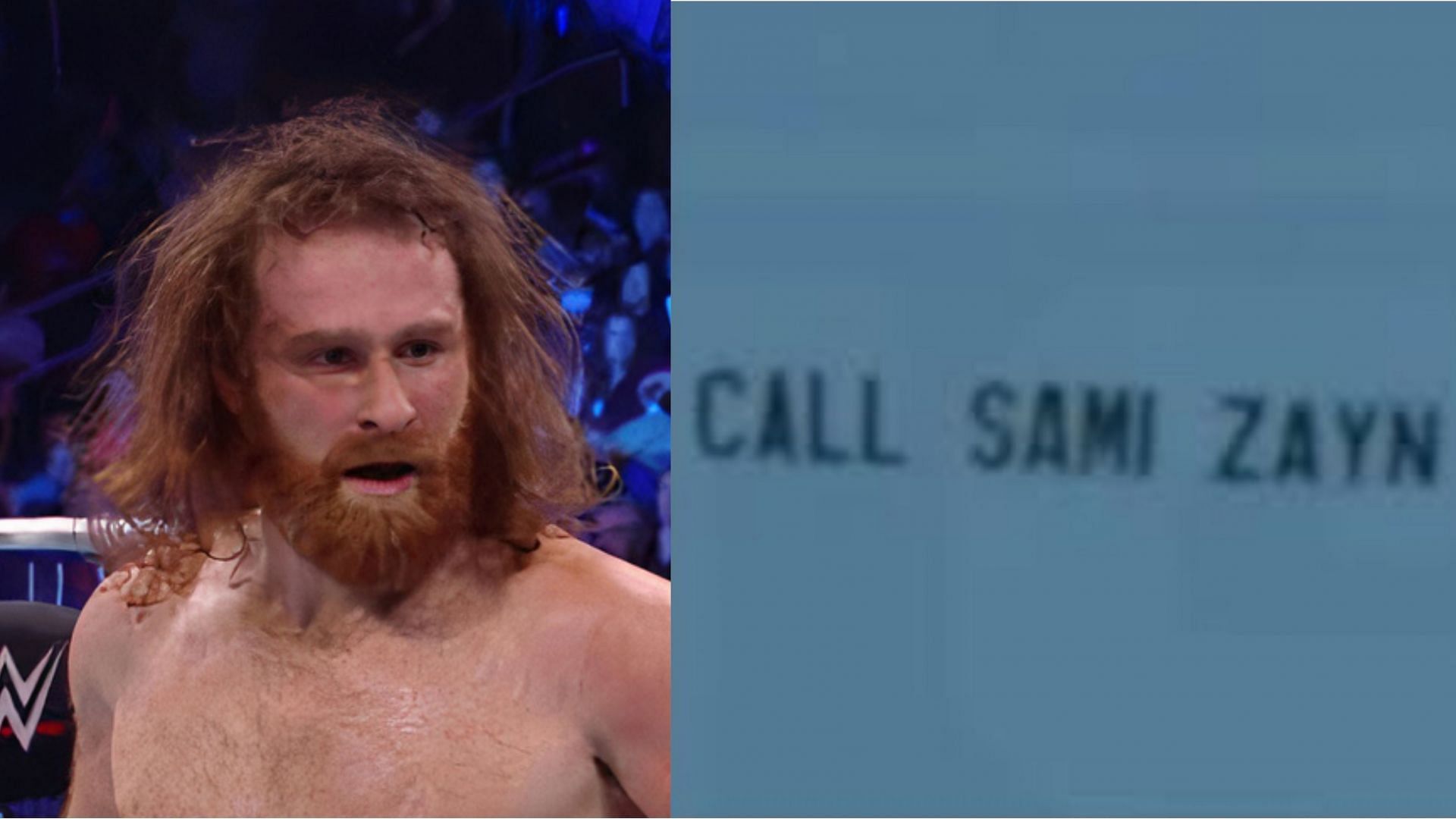 Sami Zayn had his phone number spilled by Johnny Knoxville