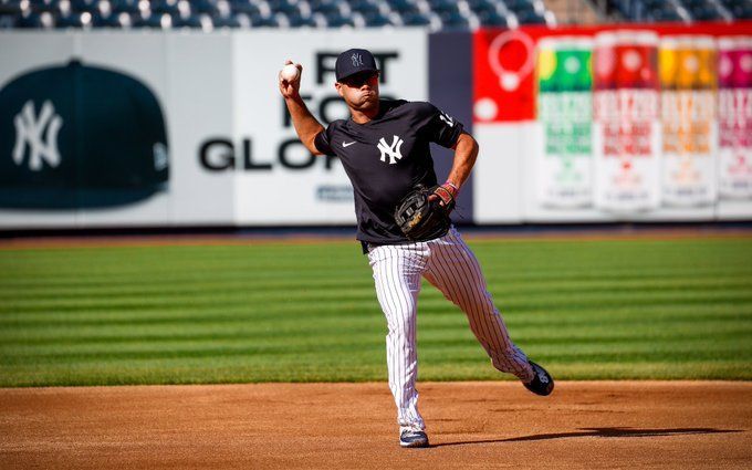 ICYMI: New York Yankees catcher Jose Trevino leaves home plate for