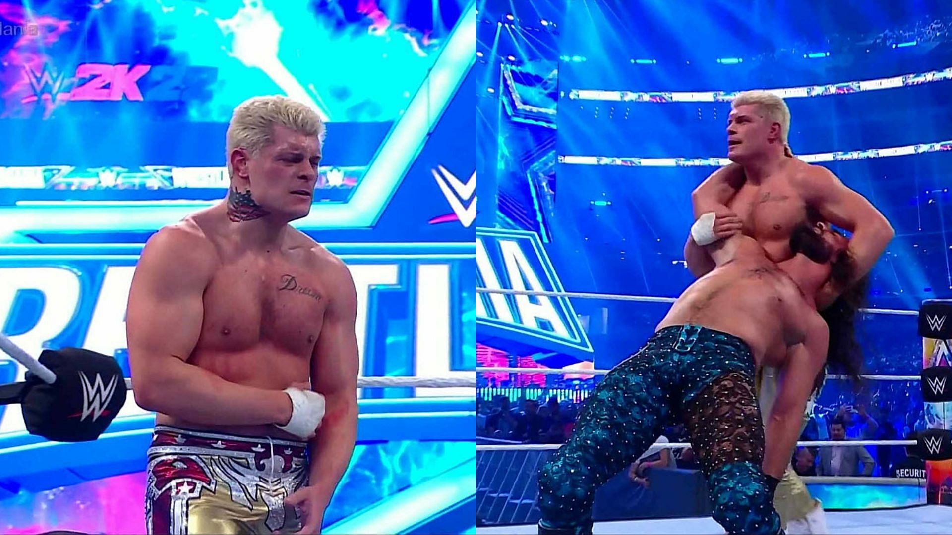 Cody Rhodes returned to WWE at WrestleMania 38