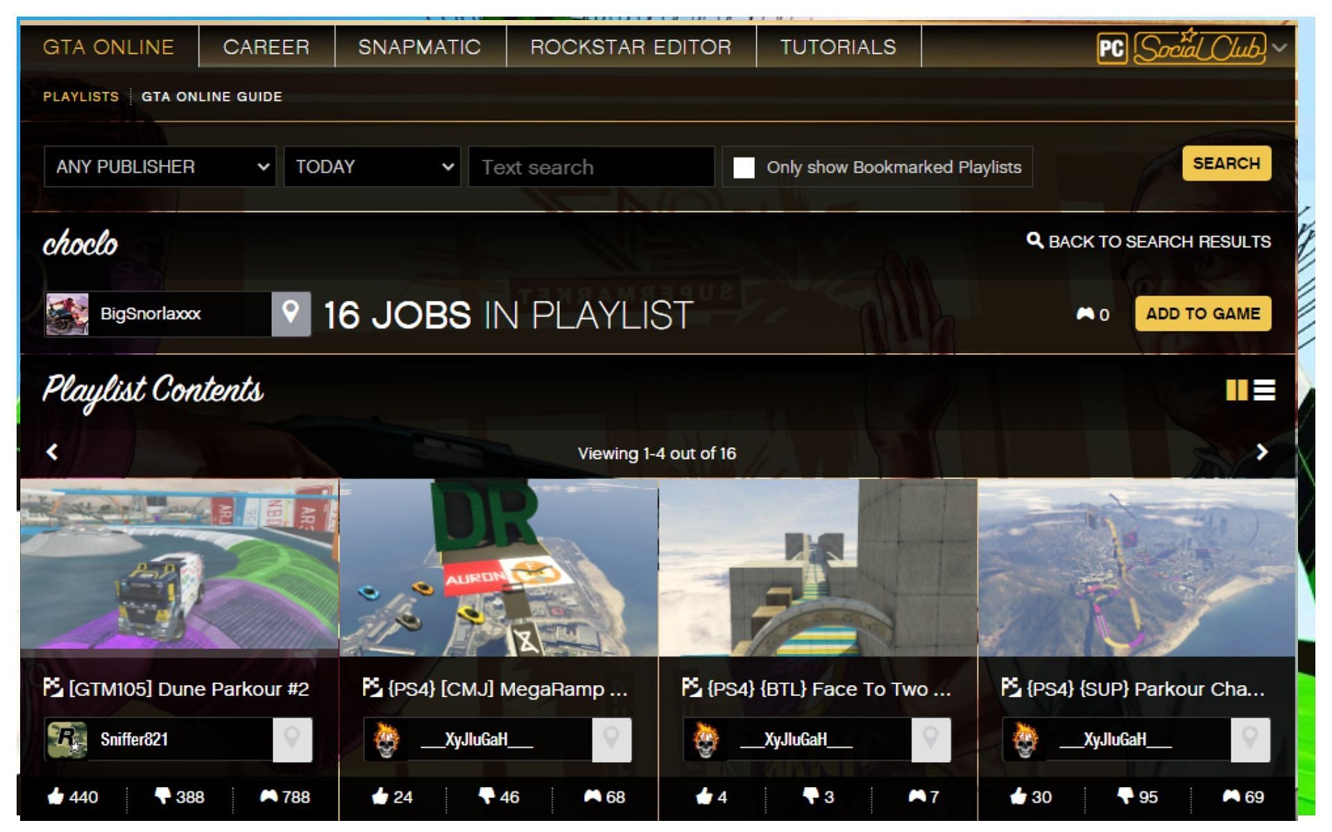 This GTA Online playlist has some funky tracks (Image via Rockstar Games)