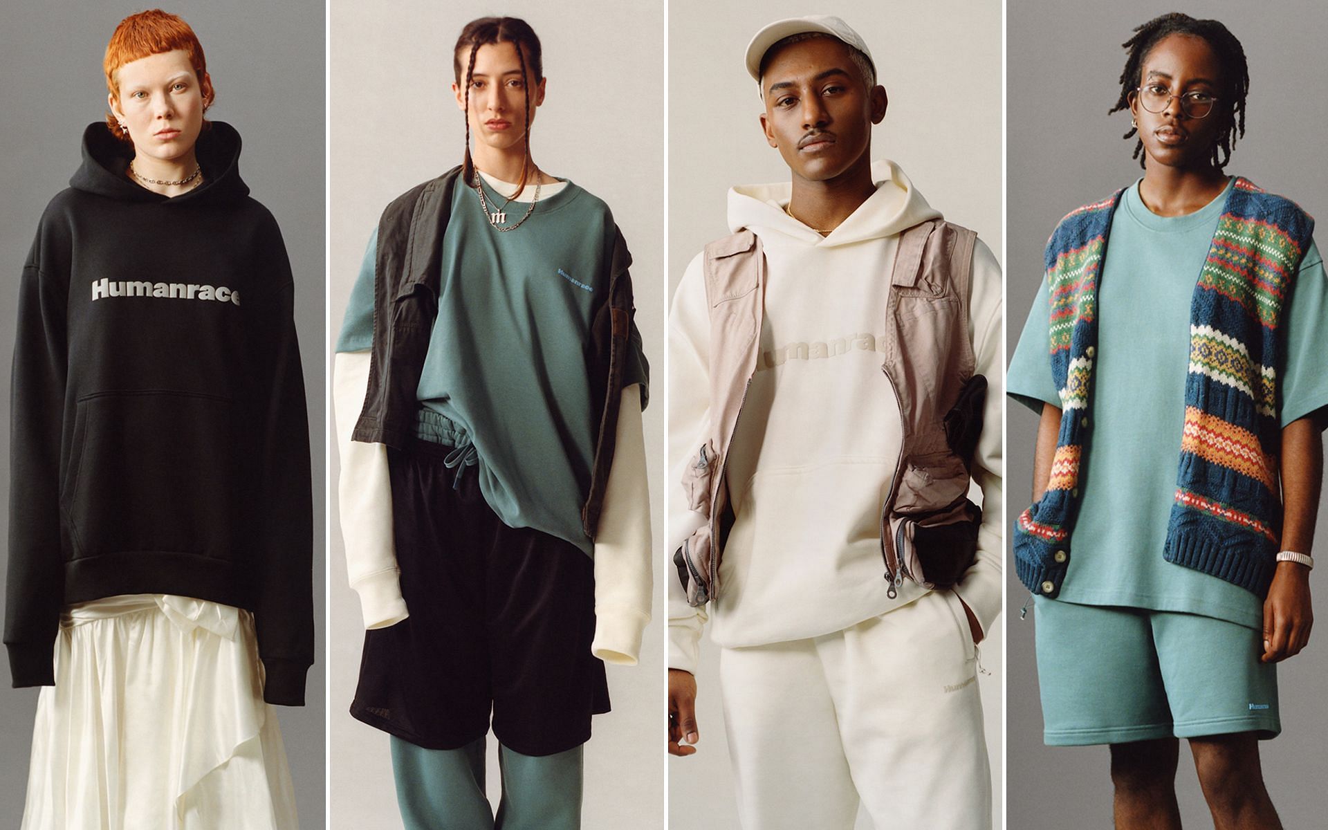 Adidas x Pharrell Williams launched their Humanrace Premium Basics collection on April 7 (Image via Adidas)