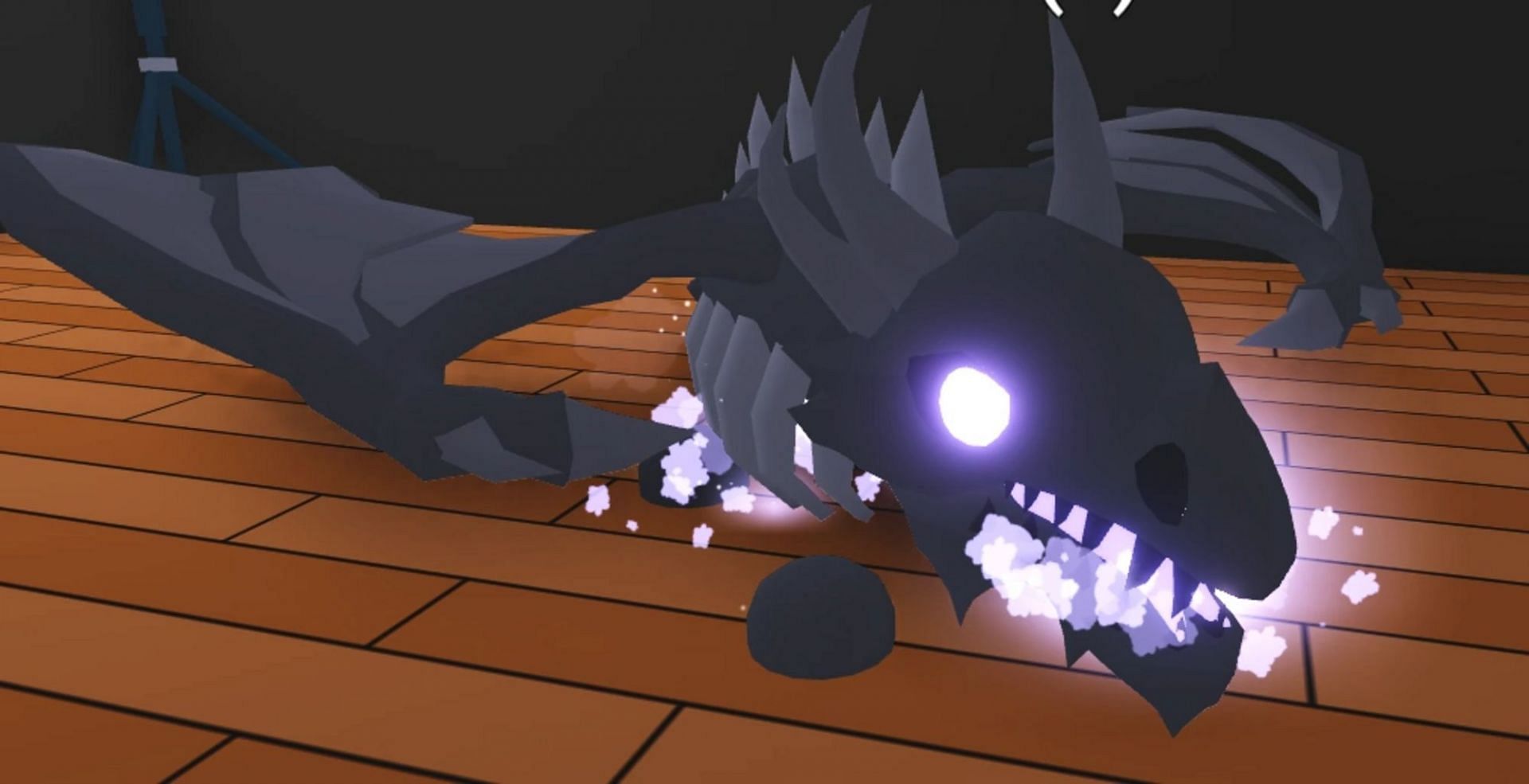 Shadow Dragon in Adopt Me! (Image via Roblox)