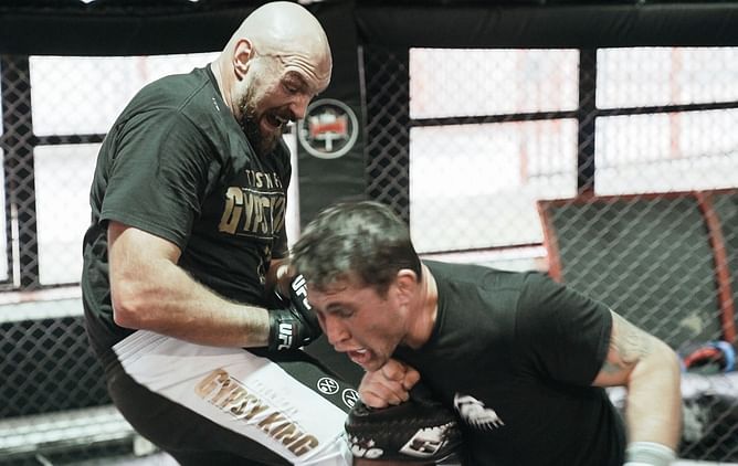 Watch: Tyson Fury and Darren Till MMA training video resurfaces amidst rumored Francis Ngannou matchup