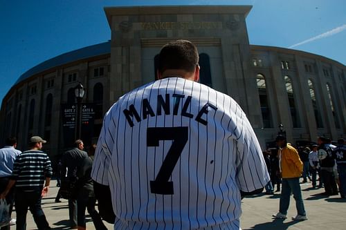 Mickey Mantle lives on forever in the hearts and minds of Yankees fans.